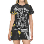 .L.L.T.S. Caught Yellow Handed (T-Shirt Dress)