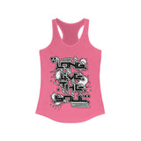 "L.L.T.S Painted-Soul" Racerback Tank