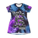 .L.L.T.S. Painted Purple Reign (T-Shirt Dress)