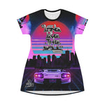 .L.L.T.S. Lamborghini Sunset (T-Shirt Dress)