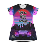 .L.L.T.S. Lamborghini Sunset (T-Shirt Dress)