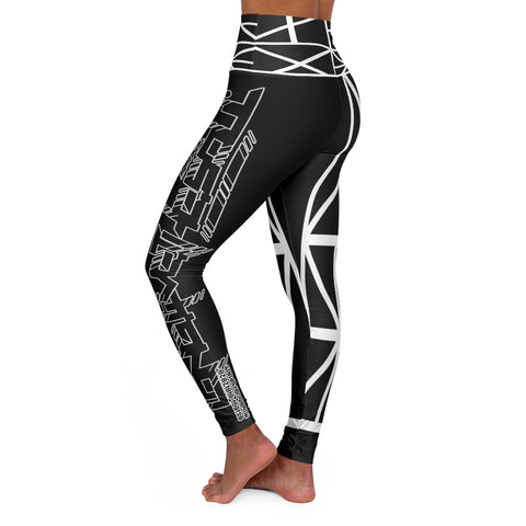 "Read between The Lines" High Waisted Leggings