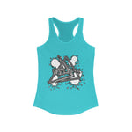 "Sik-Splatter"  Racerback Tank