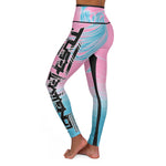 "Pink Is My Zodiac Sign" High Waisted Leggings