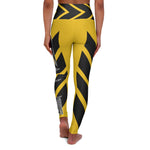 "Caution I'm Dangerous" High Waisted Leggings