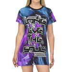 .L.L.T.S. Painted Purple Reign (T-Shirt Dress)