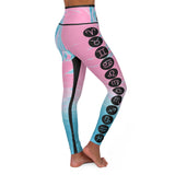 "Pink Is My Zodiac Sign" High Waisted Leggings