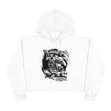 L.L.T.S "Painters Muse" Crop Hoody