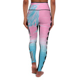 "Pink Is My Zodiac Sign" High Waisted Leggings